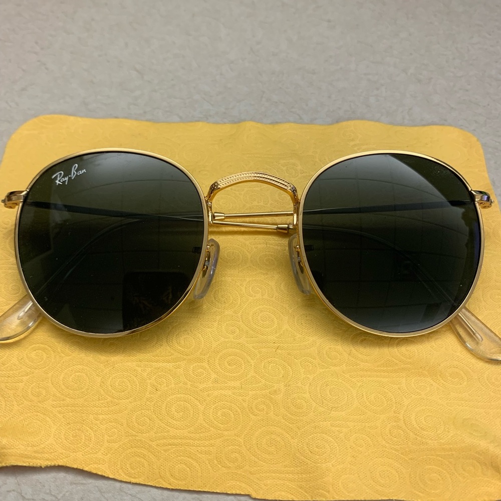 Ray Ban 3447 Round Green Classic Sunglasses